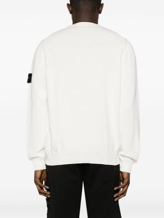  스톤 아일랜드 스웨터 8015528D3V0001 WHITE DOM - STONE ISLAND