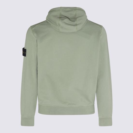  스톤 아일랜드 후드 티셔츠 801564151V0059 DARK GREEN DOM - STONE ISLAND