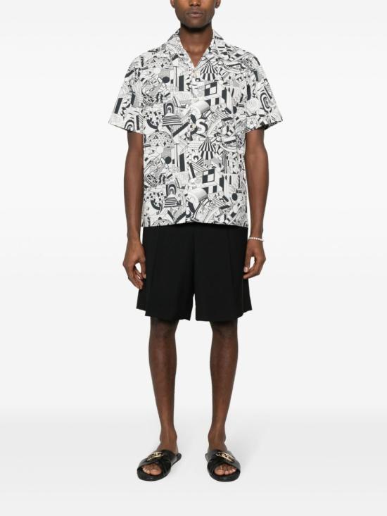  폴 스미스 반팔 셔츠 M2R695UM2196601 WHITE DOM - PAUL SMITH