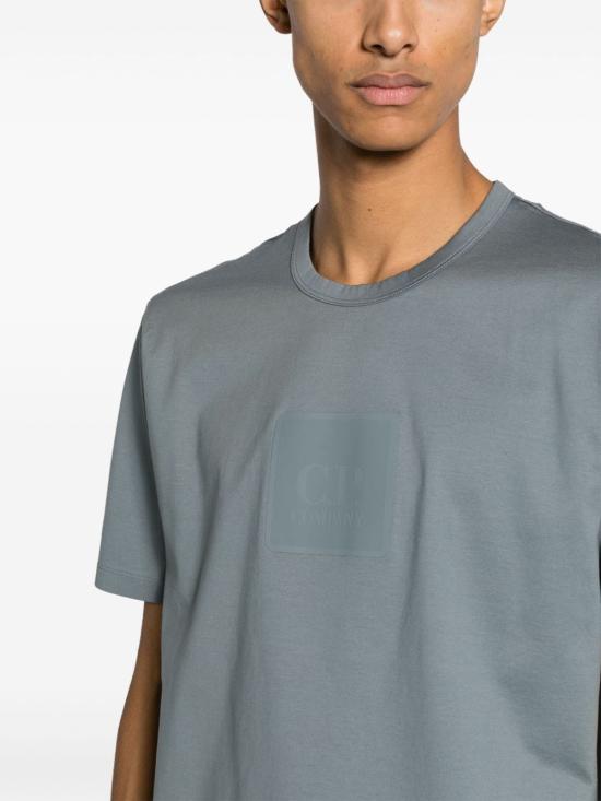  씨피 컴퍼니 반팔 티셔츠 16CLTS197A 006370W 975 TURBULENCE DOM - C.P. COMPANY