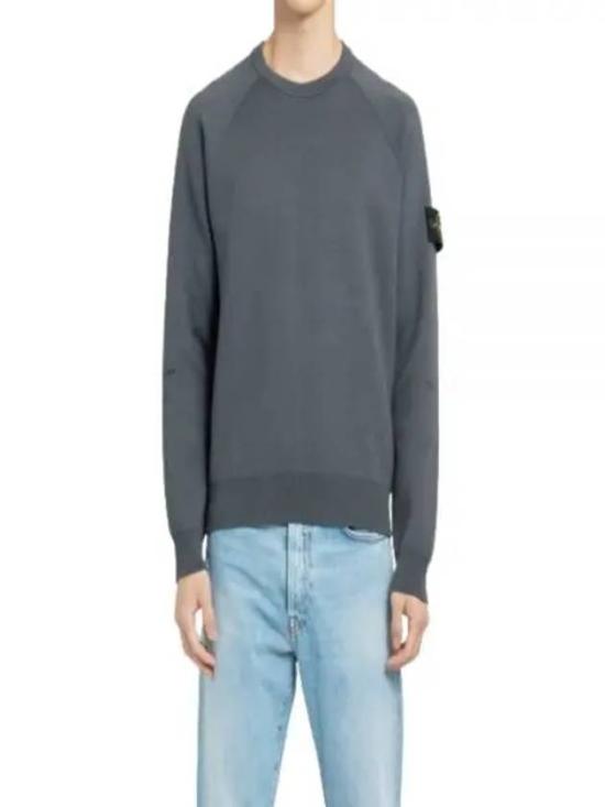  스톤 아일랜드 스웨터 7915527A6V0062 LEAD GREY DOM