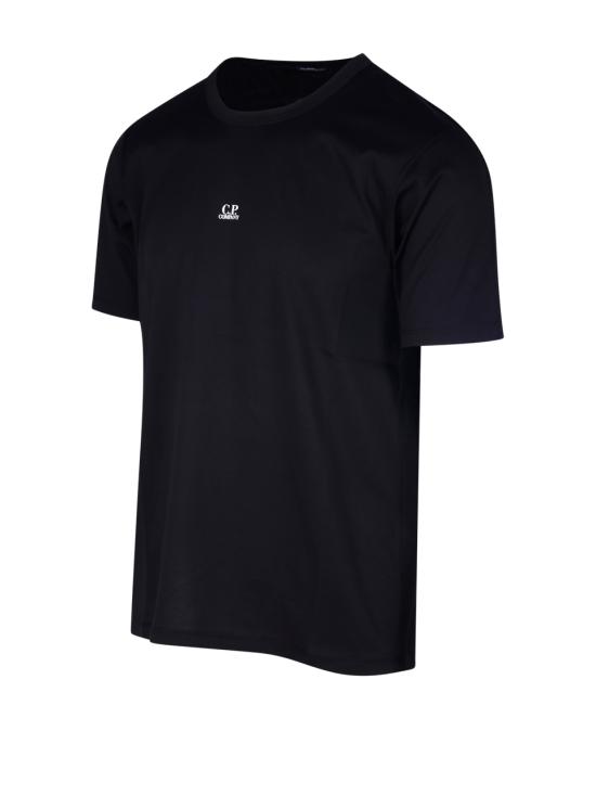  씨피 컴퍼니 반팔 티셔츠 16CMTS088A 006374G 999 BLACK DOM - C.P. COMPANY