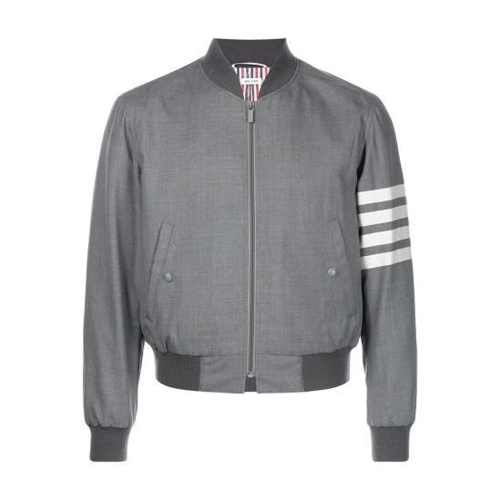 25FW 톰브라운 봄버 자켓 MJO030A06146035 MED GRAY DOM