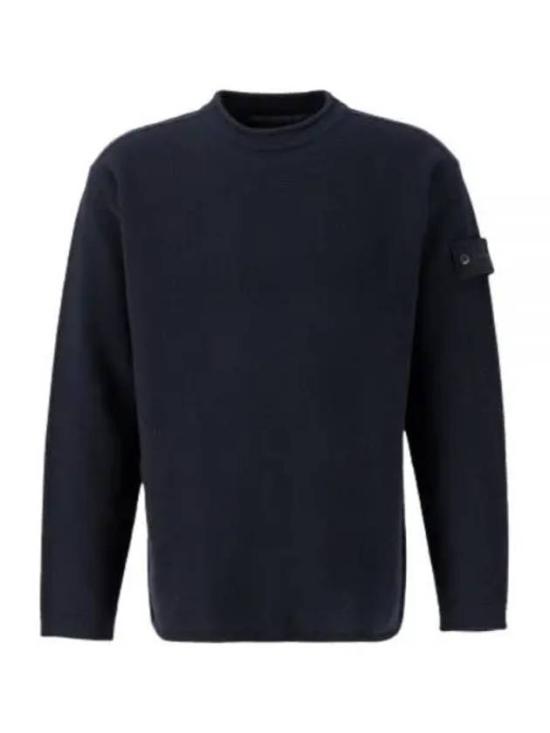  스톤 아일랜드 스웨터 7915562FAV0020 NAVY BLUE DOM