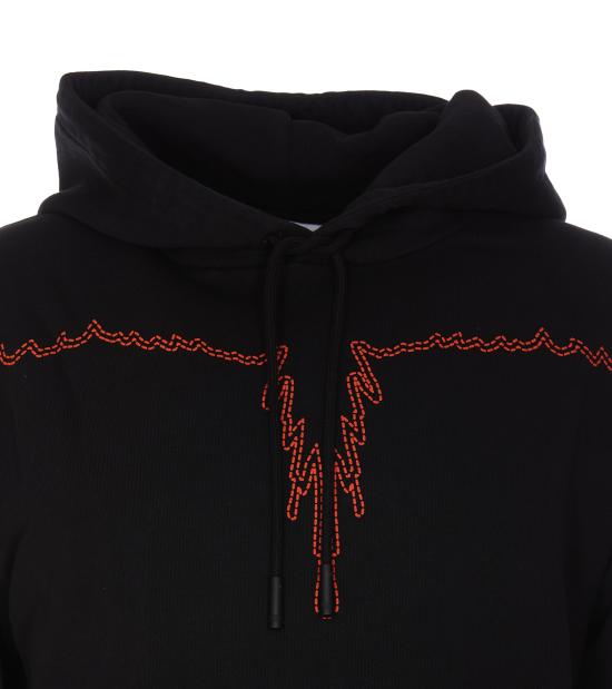  마르셀로 불론 후드 티셔츠 CMBB007F23FLE0041020 DOM - MARCELO BURLON