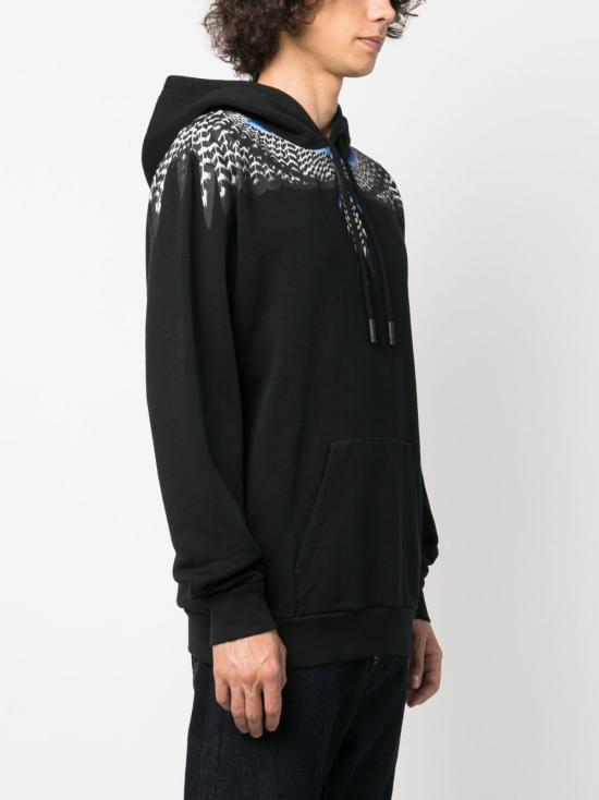  마르셀로 불론 후드 티셔츠 CMBB007F23FLE0021007 DOM - MARCELO BURLON