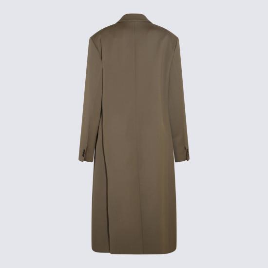  오라리 코트 A23AC01KW KHAKI DOM - AURALEE