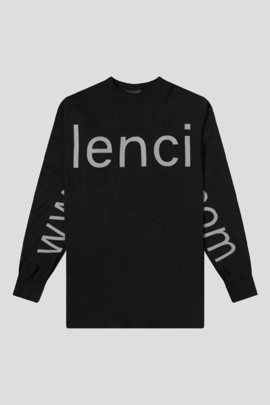  발렌시아가 긴팔 티셔츠 739027 TOVO1 8151 DOM