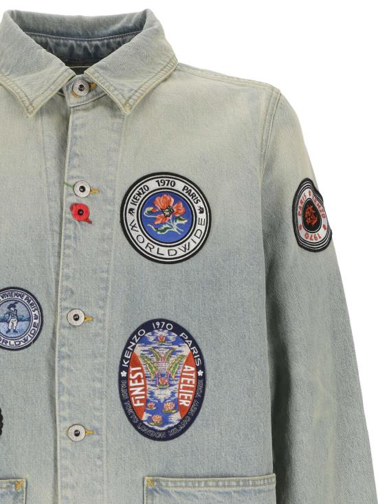  겐조 데님 자켓 FD65DV1076A8DS DOM - KENZO