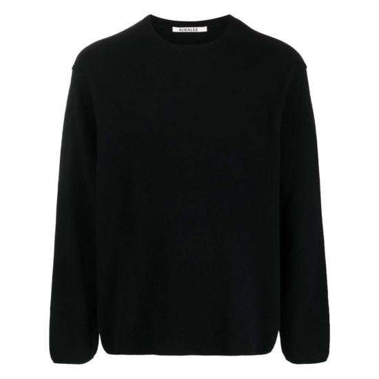  오라리 스웨터 A23AP01SFBLACK DOM