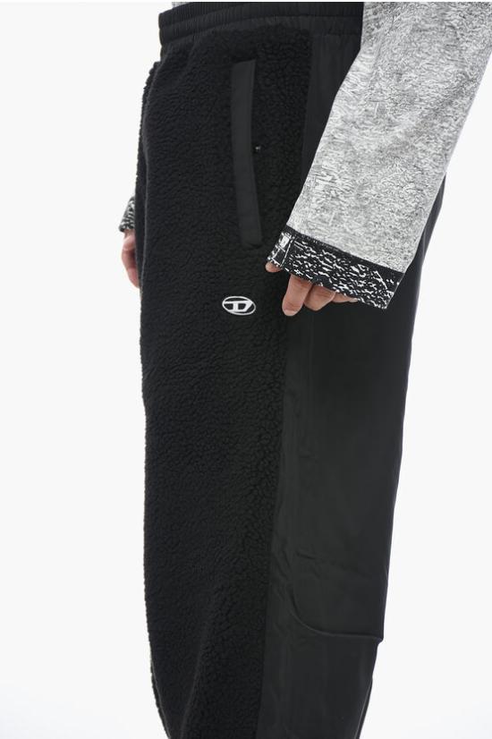  디젤 트레이닝/조거 팬츠 A106140QFAH900 BLACK DOM - DIESEL