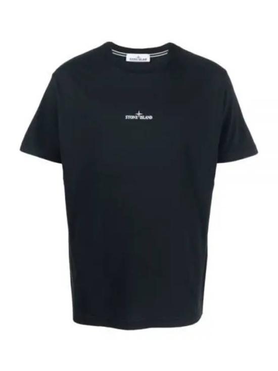  스톤 아일랜드 반팔 티셔츠 79152NS82V0020 NAVY BLUE DOM