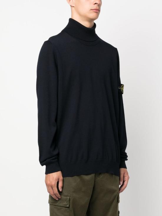  스톤 아일랜드 터틀넥 7915525C4A0020 NAVY BLUE DOM - STONE ISLAND