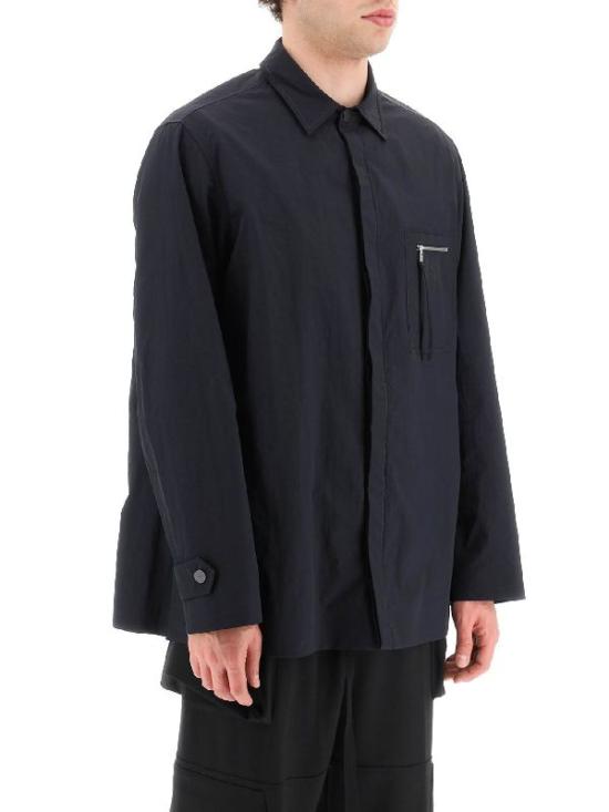  펜디 긴팔 셔츠 FW1236AMYYF0V6W BLUE DOM - FENDI