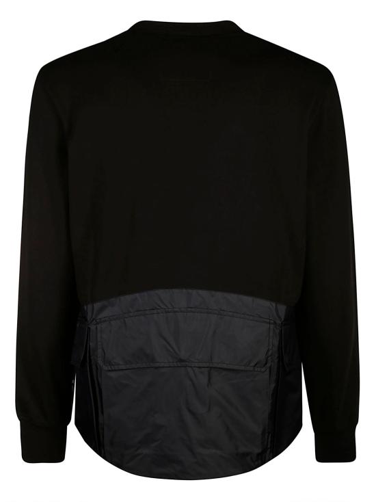  씨피 컴퍼니 긴팔 티셔츠 15CLSS001A006452M999 BLACK DOM - C.P. COMPANY