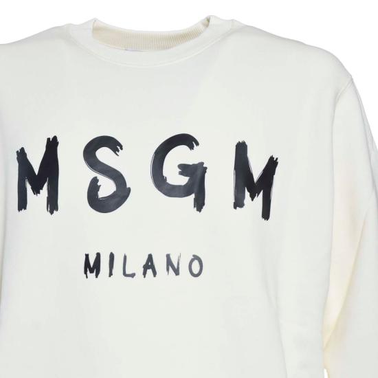  엠에스지엠 긴팔 티셔츠 2000MM51320000102 CREAM DOM - MSGM