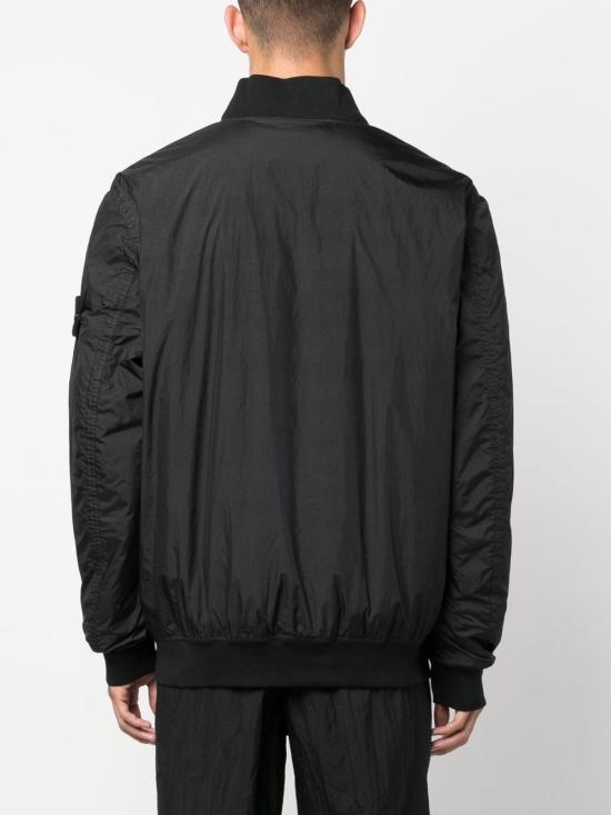  스톤 아일랜드 봄버 자켓 791540923V0029 BLACK DOM - STONE ISLAND