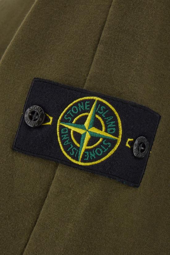  스톤 아일랜드 후드 티셔츠 791561252V0058 OLIVE DOM - STONE ISLAND