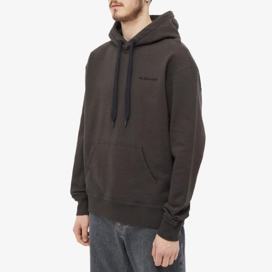  이자벨마랑 후드 티셔츠 SW0055HAA2M35H02FK FADED BLACK DOM - ISABEL MARANT