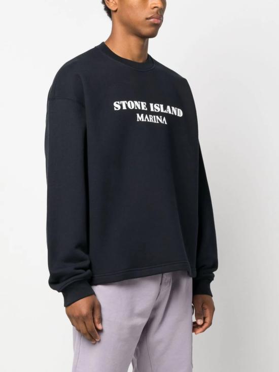  스톤 아일랜드 긴팔 티셔츠 7915671X6V0020 NAVY BLUE DOM - STONE ISLAND