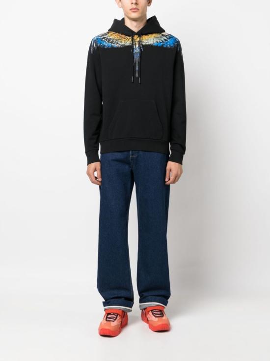  마르셀로 불론 후드 티셔츠 CMBB007F23FLE0031040 DOM - MARCELO BURLON