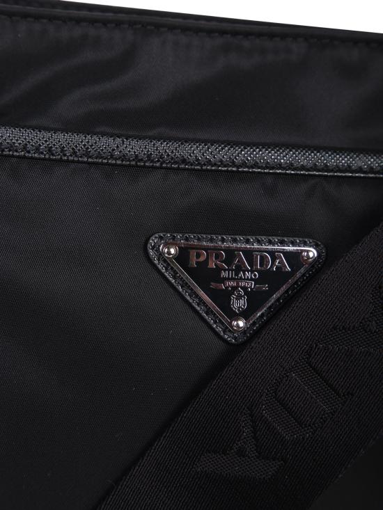 25FW 프라다 삼각로고 리나일론 크로스백  2VH1182DMHF0002 BLACK DOM - PRADA