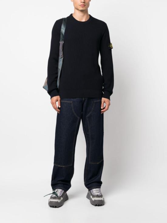  스톤 아일랜드 스웨터 7915553C2A0020 NAVY BLUE DOM - STONE ISLAND