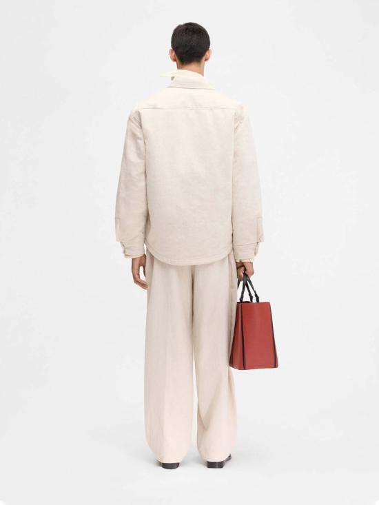  자크뮈스 긴팔 셔츠 236SH1051033130 LIGHT BEIGE DOM - JACQUEMUS