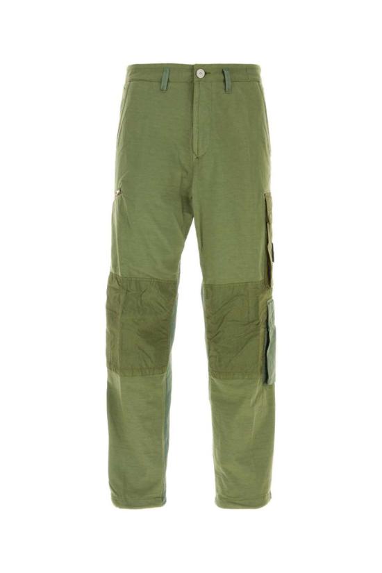  스톤 아일랜드 스트레이트 팬츠 781532032V0055 SAGE GREEN DOM