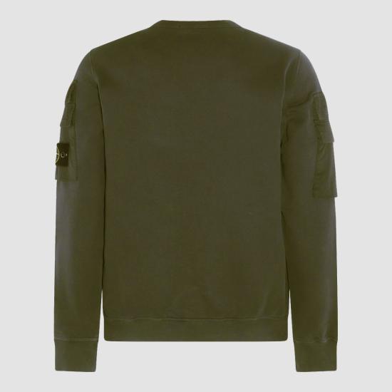  스톤 아일랜드 긴팔 티셔츠 791560577V0058 OLIVE DOM - STONE ISLAND