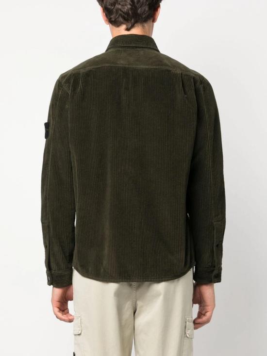  스톤 아일랜드 긴팔 셔츠 791511311V0058 OLIVE DOM - STONE ISLAND