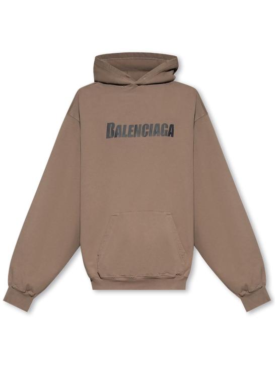  발렌시아가 후드 티셔츠 729361 TNVL2 7761 DOM - BALENCIAGA