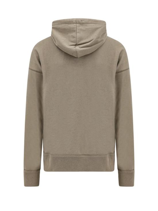  이자벨마랑 마일리 로고 후드 티셔츠 SW0027HAA1M05HKAEC KHAKI ECRU DOM - ISABEL MARANT