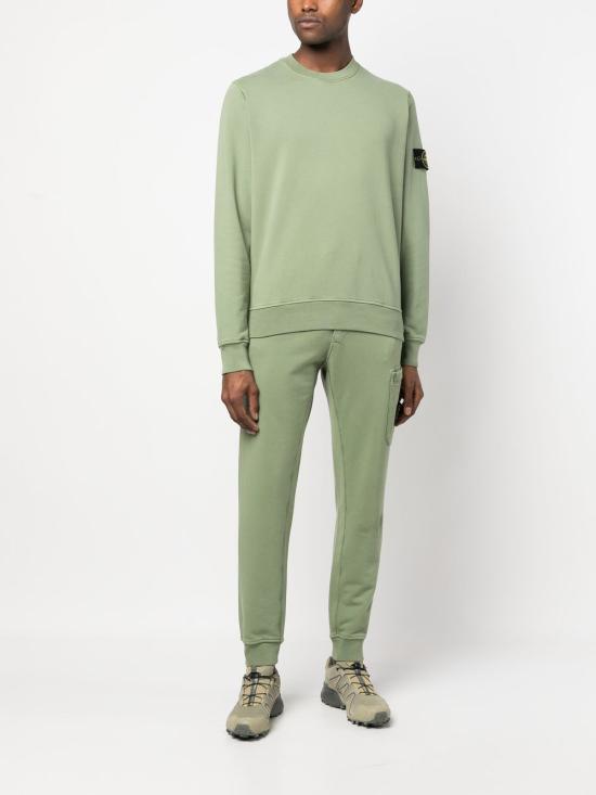  스톤 아일랜드 긴팔 티셔츠 101563051V0055 SAGE GREEN DOM - STONE ISLAND