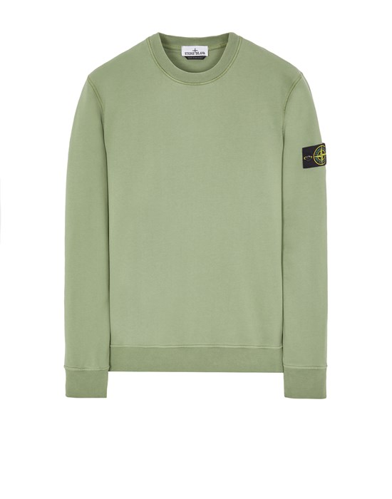  스톤 아일랜드 긴팔 티셔츠 101563051V0055 SAGE GREEN DOM