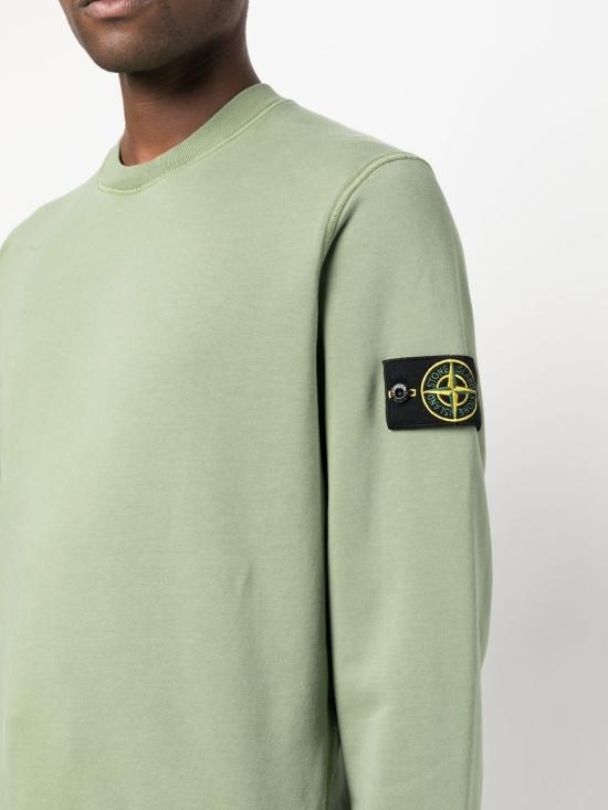  스톤 아일랜드 긴팔 티셔츠 101563051V0055 SAGE GREEN DOM - STONE ISLAND