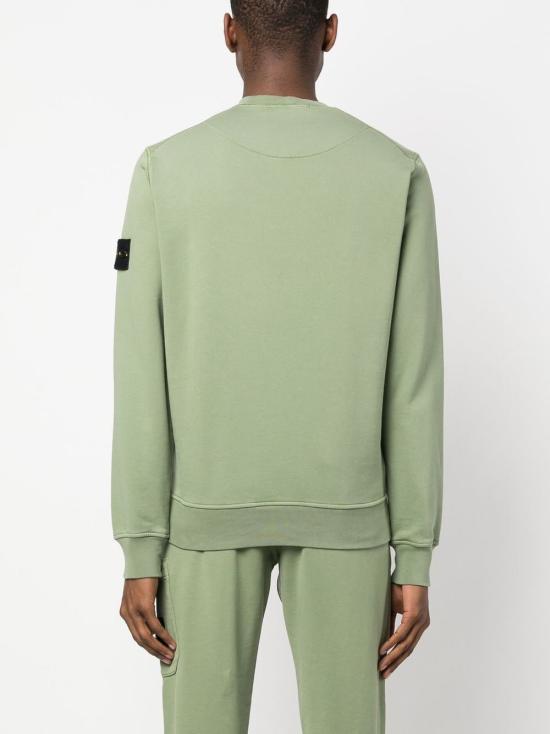  스톤 아일랜드 긴팔 티셔츠 101563051V0055 SAGE GREEN DOM - STONE ISLAND
