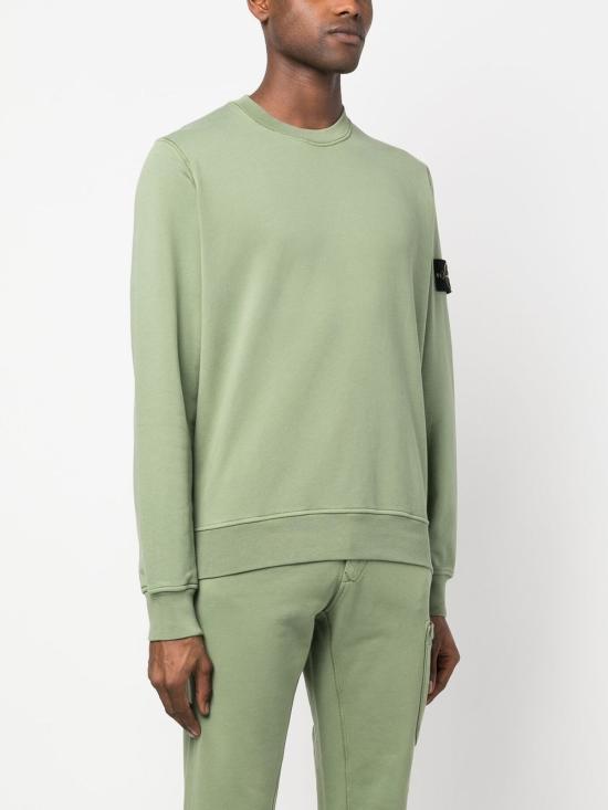  스톤 아일랜드 긴팔 티셔츠 101563051V0055 SAGE GREEN DOM - STONE ISLAND