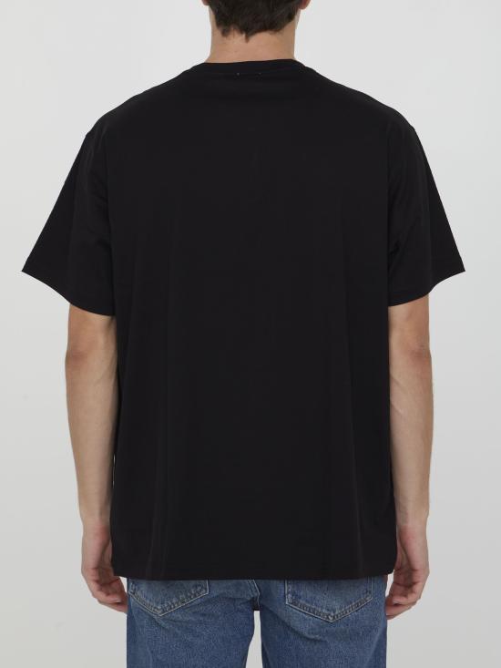  버버리 반팔 티셔츠 8055307 BLACK DOM - BURBERRY