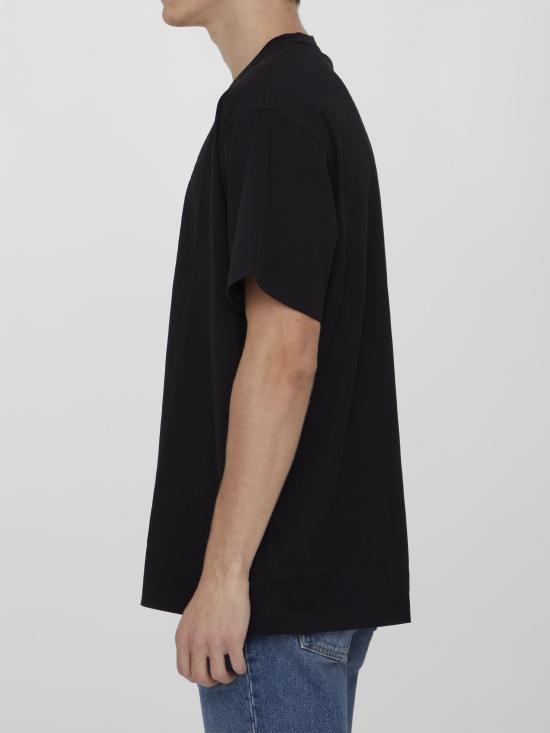  버버리 반팔 티셔츠 8055307 BLACK DOM - BURBERRY