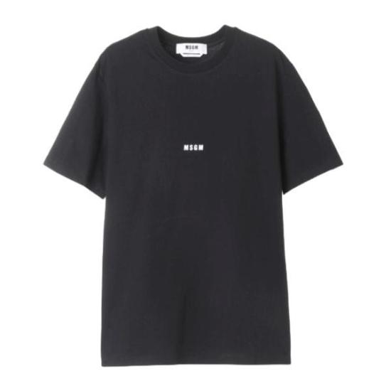  엠에스지엠 반팔 티셔츠 2000MM50020000299 BLACK DOM