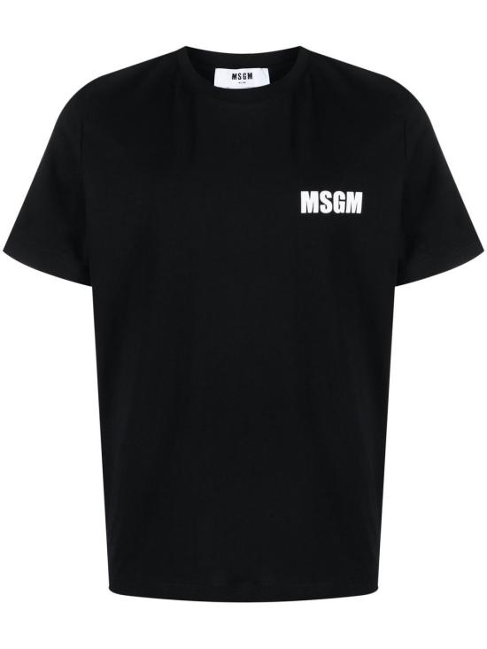 25SS 엠에스지엠 반팔 티셔츠 3440MM19623700299 BLACK DOM - MSGM