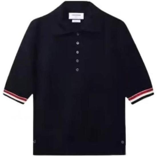  톰브라운 폴로 티셔츠 MKP056AY3007415 NAVY DOM