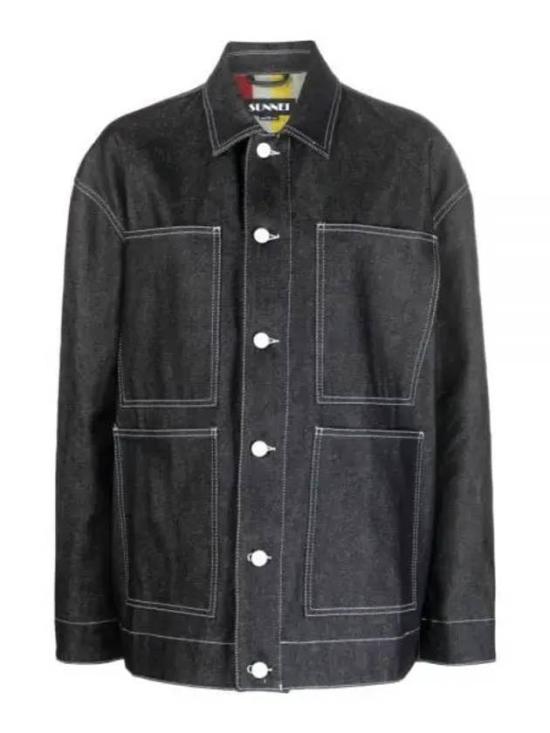  써네이 데님 셔츠 CRTWXSHR022DEN0097463 DOM