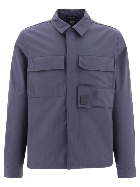  씨피 컴퍼니 자켓 14CMSH072A006472A884 OMBRE BLUE DOM