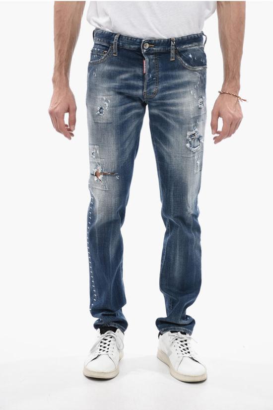  디스퀘어드2 데님 팬츠 S74LB1256S30664470 BLUE NAVY DOM