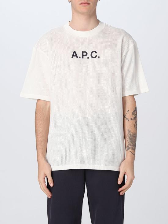  아페쎄 반팔 티셔츠 COGAFH26245AAD ECRU DOM