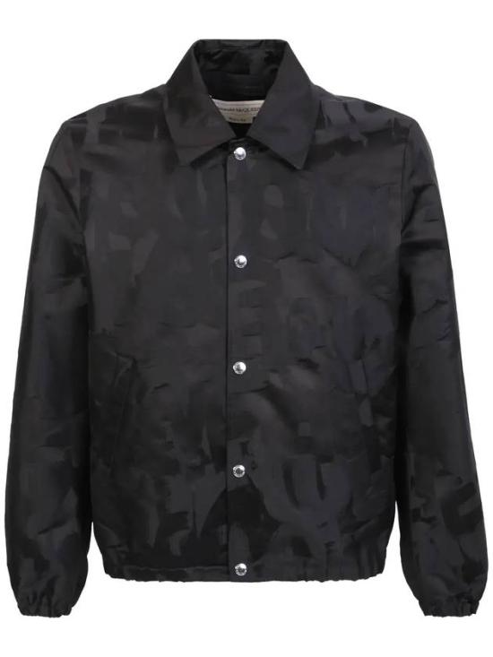  알렉산더 맥퀸 봄버 자켓 726909QUR221011 BLACK DOM