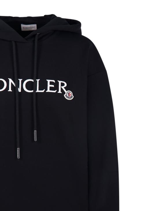  몽클레어 후드 티셔츠 8G0001989A1K999 BLACK DOM - MONCLER