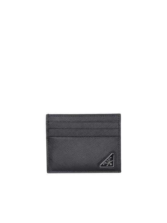 25FW 프라다 명함지갑 2MC223QHHF0002 BLACK DOM